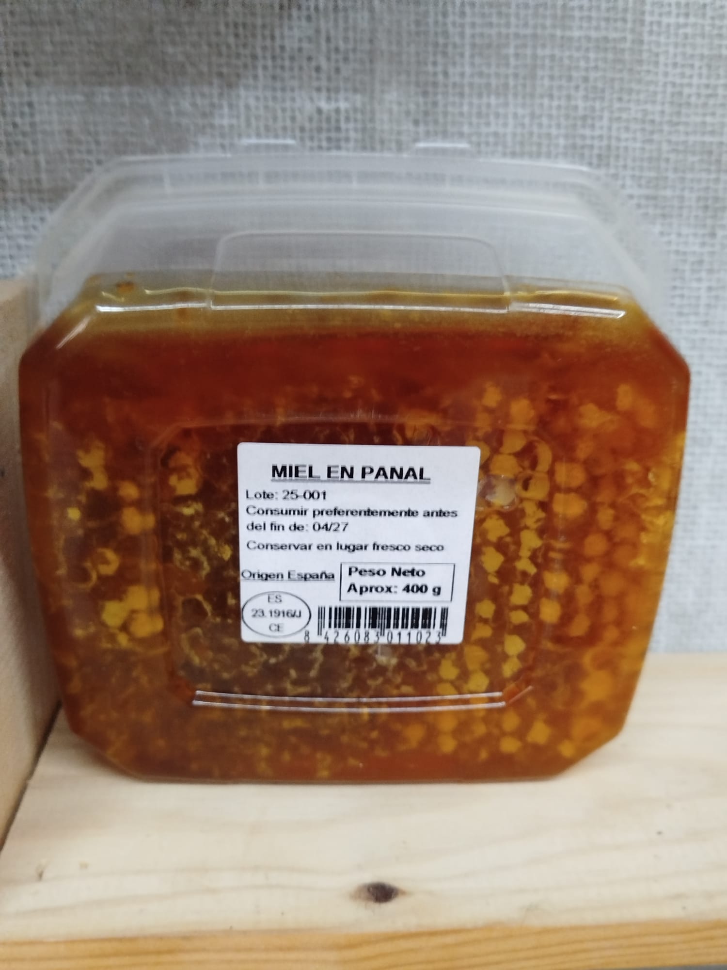 MIEL EN PANAL