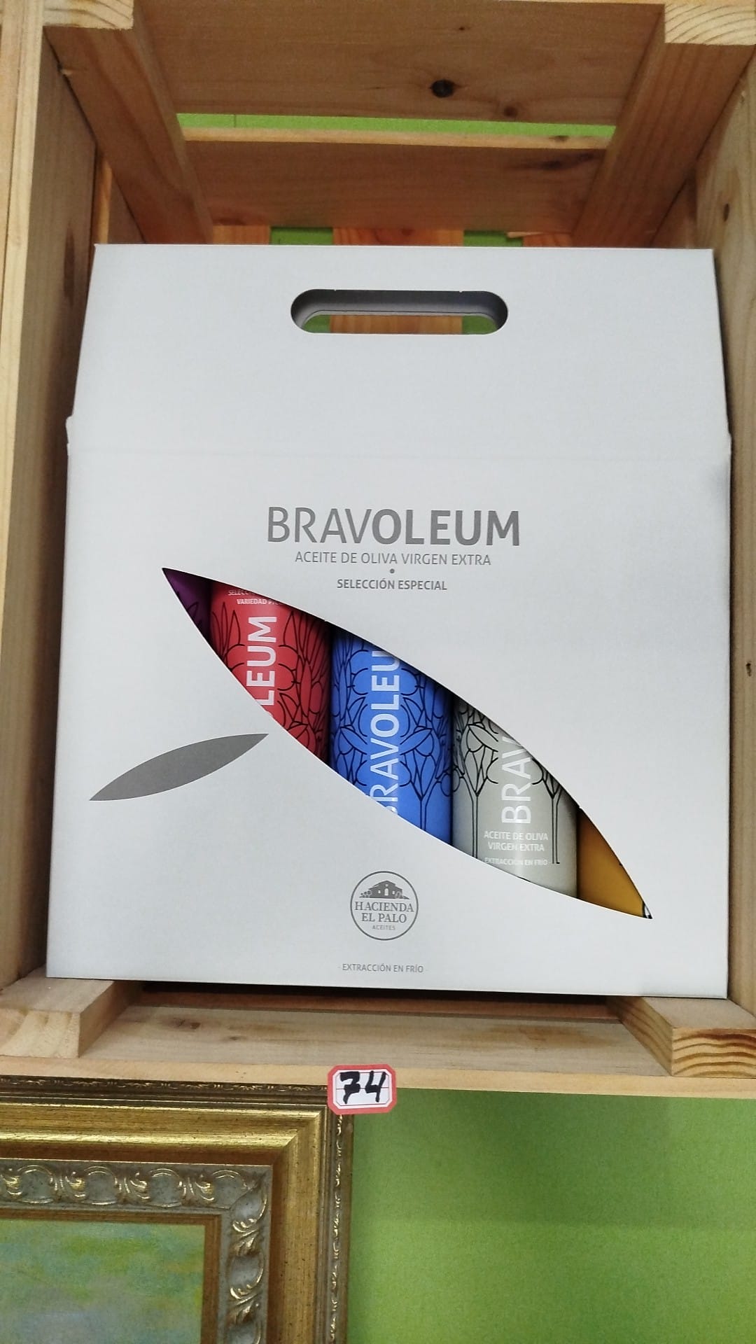 CAJA 5 BOTELLAS BRAVOLEUM